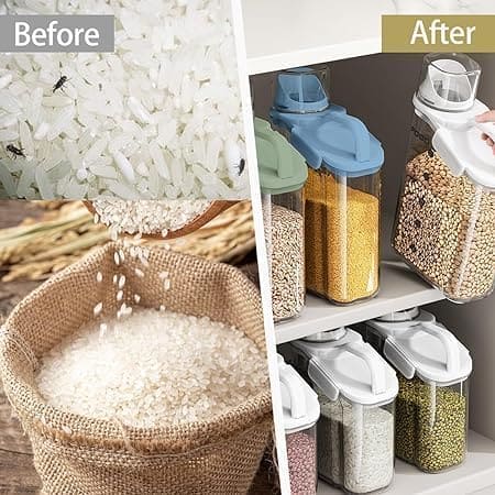 MOISTURE-PROOF CEREAL DISPENSER FOOD JAR